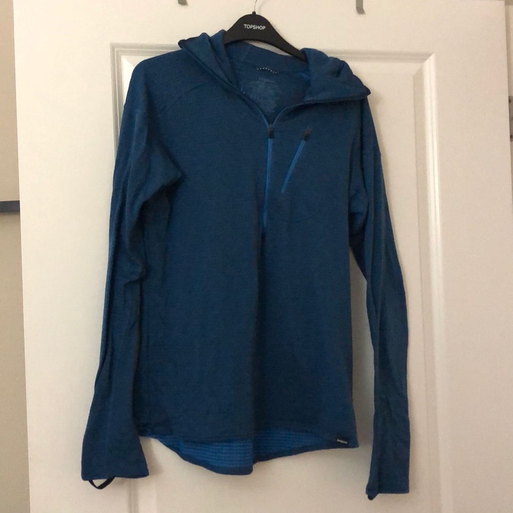 Patagonia polartech 3/4 hooded zip